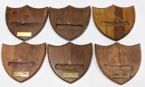 Various Year Case XX Collector Club Shield Plaques