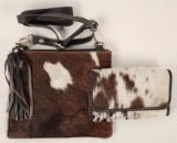 Brand New Cowhide Cross Body Purse w/ Wallet