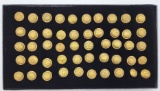 50 Post Civil War Buttons from Various States