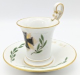 German Dresden 1914 Iron Cross Cup & Saucer