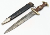 WW2 German NSKK Dress Dagger w/ Scabbard