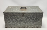 Illinois Central Railroad Trunk Owned by WW2 Pilot