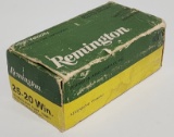50 Rounds of Remington 25-20 66Gr Soft Point