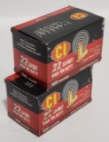 1000 Rnds of CCI .22 Short Copper Plated Bullets
