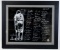 Framed Photo Signed By 48 Former NY Yankees