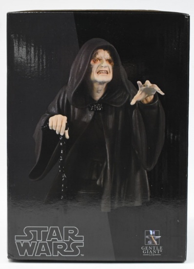 Star Wars Emporer Palpatine Bust By Gentle Giant