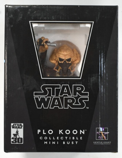 Star Wars Jedi Plo Koon Mini Bust By Gentle Giant