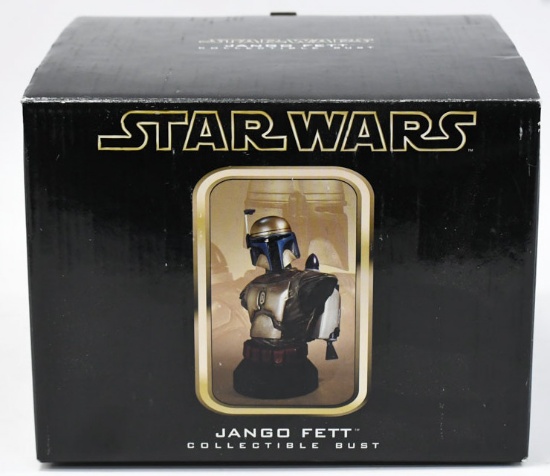 Star Wars Jango Fett Mini Bust By Gentle Giant