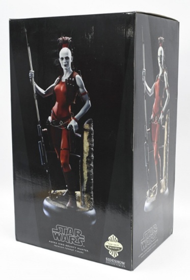 Star Wars Sideshow Aurra Sing Bounty Hunter Statue