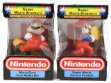 (2) NOS 1988 Nintendo Super Mario Trophies In Box