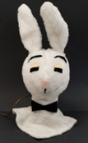 1960s Playboy Tuxedo Motorzied Store Display Bunny