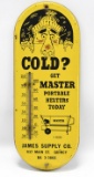 Vintage SST Master Portable Heaters Thermometer