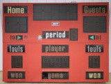 Nevco Model 2550-D Electronic Scoreboard