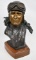 Juan Manuel Fangio Bust Statue by Larry Braun 1987