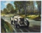 Early Mercedez No3 Racing Orig Art By Dion Pears