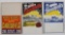 3 Vintage NOS Auto Daredevil Thrill Show Posters