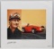 Signed Juan Manuel Fangio Print by Bill Neale