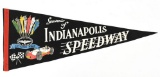 Vintage Indianapolis Motor Speedway 500 Pennant