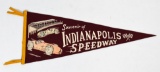 1940s50s Indianapolis Speedway 500 Race Pennant