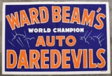 312ft Vintage Ward Beams Auto Daredevils Poster