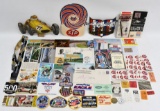 Large Lot of Vintage Atomotive Racing Memorabilia