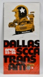 SCCA Trans Am Race Dallas Speedway Poster by Neale