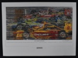 2004 Kelly Racing Team LE Lithograph By Ron Burton