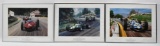 Lot of 3 Racing Framed Prints