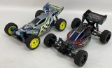 2 Tamiya 110 RC Off Road Buggy Racers
