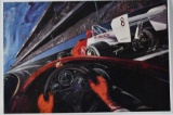 Buick Indycar Cockpit Factory Race Poster