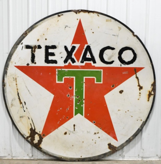 6ft Vintage DSP Texaco Service Station Sign
