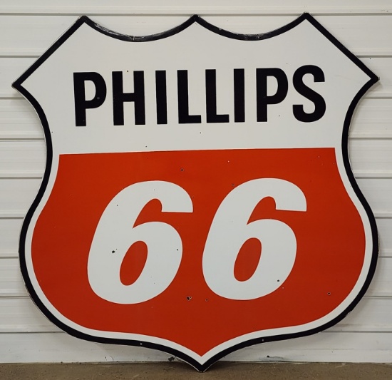Phillips 66 Porcelain Identification Sign