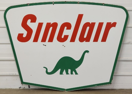 Sinclair Porcelain Identification Sign