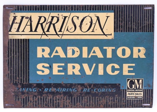 Harrison Radiator Sticker Early SST General Motors Harrison Radiator Sign | Art, Antiques ...