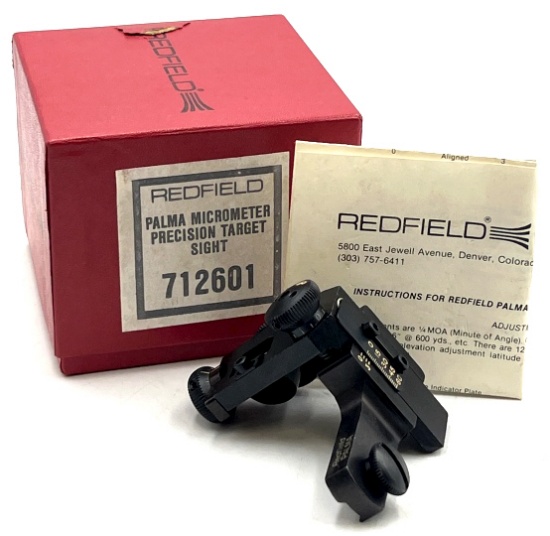Redfield Palma Target Receiver Sight in Box Guns & Military Artifacts Gun Optics & Scopes