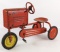 Red Castelli Chain Drive Pedal Tractor