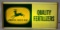 John Deere Quality Fertilizers Lighted Dealer Sign