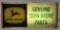 Genuine John Deere Parts Lighted Adv. Dealer Sign