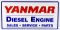 SST Yanmar Diesel Engines Embossed Adv. Sign
