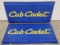 Cub Cadet Lighted Plastic Advertising Sign Skins