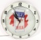 Neal Milk Double Bubble Lighted Advertising Clock