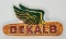 DeKalb Corn Embossed Tin Sign