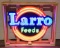 Original Larro Feeds Tin Neon Sign