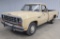 1982 Dodge Ram D-Series D200 Custom Pickup