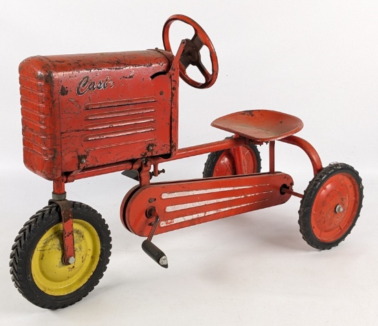 Red Castelli Chain Drive Pedal Tractor