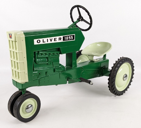 Restored Ertl Oliver 1855 Pedal Tractor