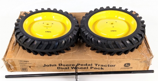 Ertl John Deere Pedal Tractor Dual Wheel Pack