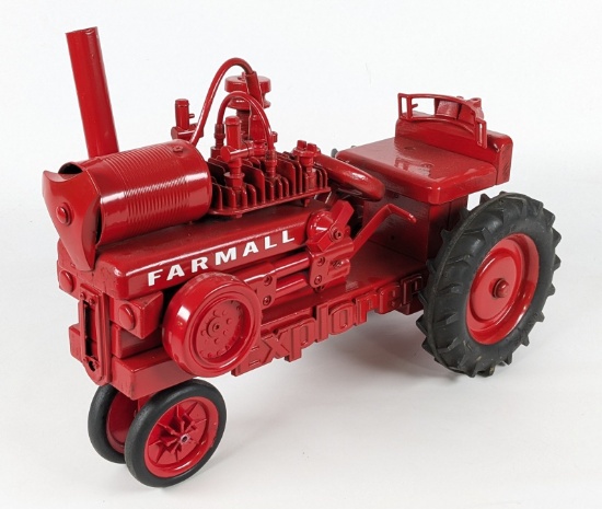Large Custom Industrial Art Farmall Tractor