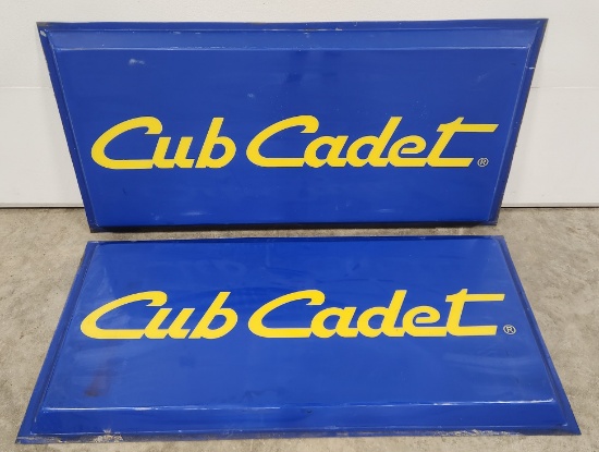 Cub Cadet Lighted Plastic Advertising Sign Skins