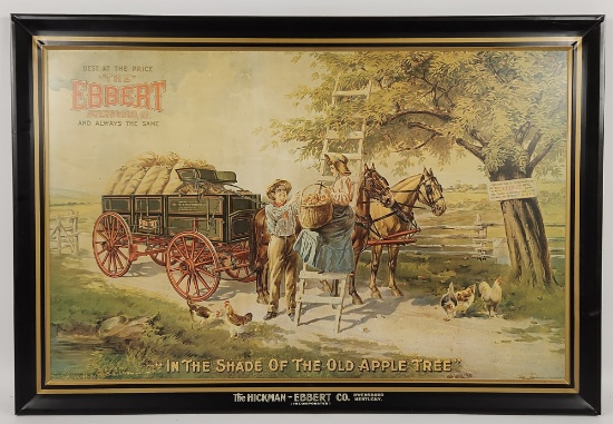 SST Hickman - Ebbert Co. Wagons Adv Sign